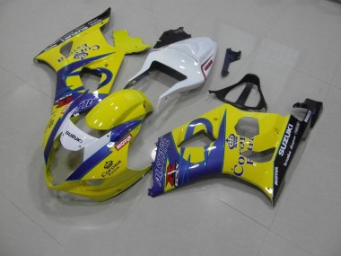 Abs 2003-2004 Yellow Corona Suzuki GSXR 1000 Bike Fairing