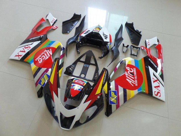 2003-2006 Colorfull Sax Aprilia RSV1000 Replacement Motorcycle Fairings