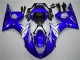 2003-2005 Blue White Yamaha YZF R6 Bike Fairings 2003-2005 Blue White Yamaha YZF R6 Bike Fairings