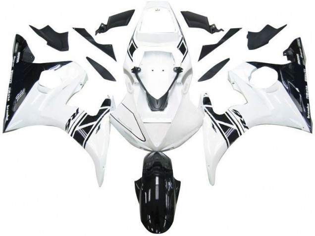 2003-2005 Black White Tribal Yamaha YZF R6 Motorcycle Fairing 2003-2005 Black White Tribal Yamaha YZF R6 Motorcycle Fairing