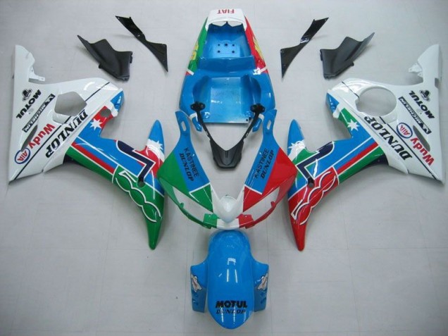2003-2005 Multi Color Yamaha YZF R6 Motorcyle Fairings 2003-2005 Multi Color Yamaha YZF R6 Motorcyle Fairings