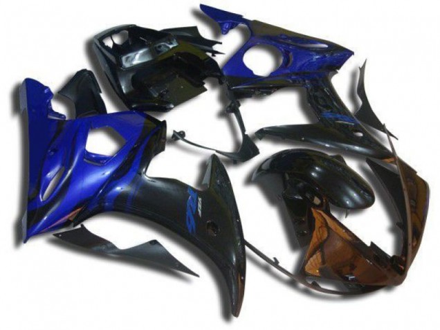 2003-2005 Blue Flame Yamaha YZF R6 Bike Fairing 2003-2005 Blue Flame Yamaha YZF R6 Bike Fairing