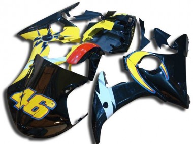 2003-2005 Number 46 Yamaha YZF R6 Bike Fairing Kit