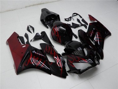 Abs 2004-2005 Red Black Honda CBR1000RR Motorbike Fairing Kits