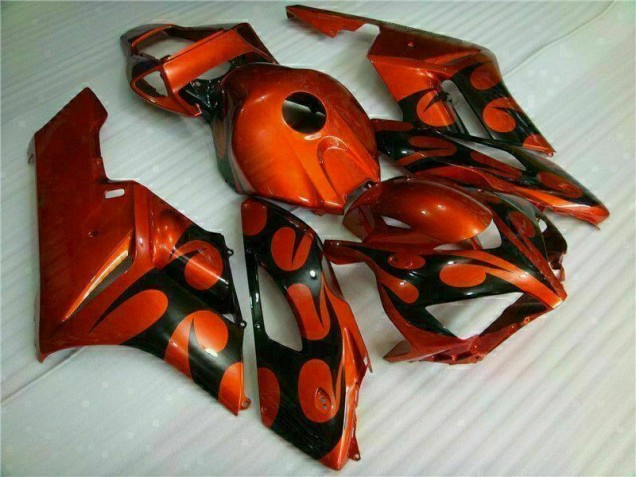 2004-2005 Orange Black Honda CBR1000RR Motorcyle Fairings 2004-2005 Orange Black Honda CBR1000RR Motorcyle Fairings