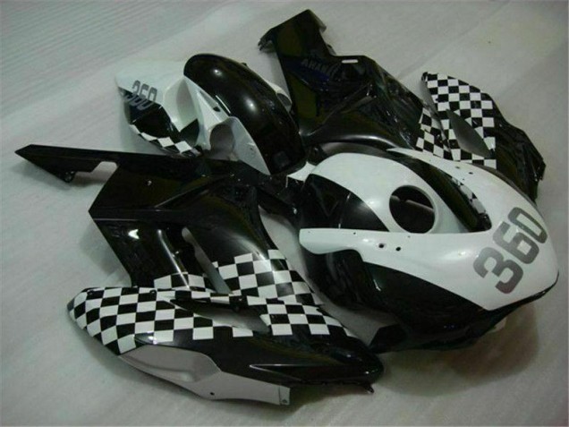 2004-2005 White Black Honda CBR1000RR Replacement Fairings 2004-2005 White Black Honda CBR1000RR Replacement Fairings