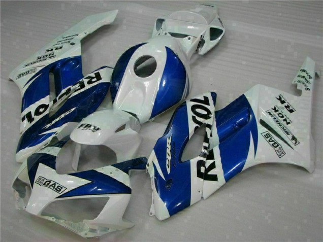 Abs 2004-2005 White Blue Repsol Honda CBR1000RR Motorbike Fairing Kits