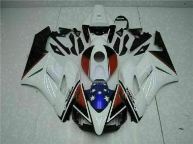 Abs 2004-2005 White Black Honda CBR1000RR Motorcycle Fairings Kit