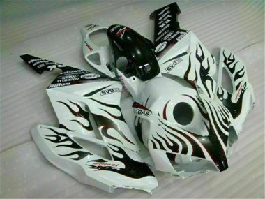 Abs 2004-2005 White Honda CBR1000RR Motorcycle Fairings