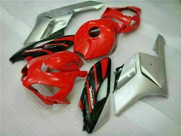 Abs 2004-2005 Red Silver Honda CBR1000RR Moto Fairings