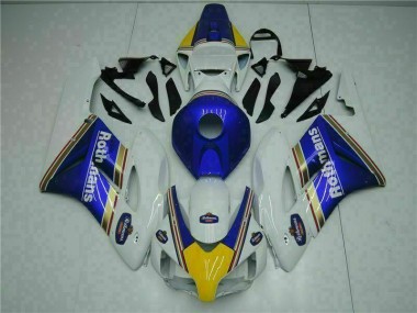 2004-2005 Blue White Honda CBR1000RR Motorcyle Fairings