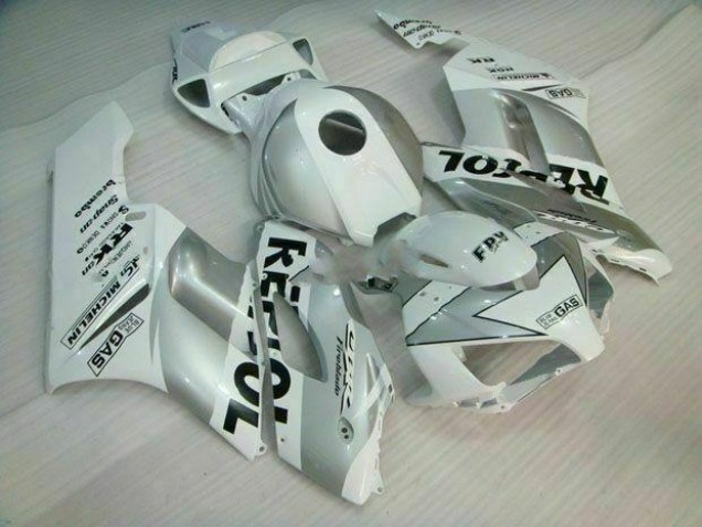 2004-2005 Silver White Repsol Honda CBR1000RR Motor Fairings 2004-2005 Silver White Repsol Honda CBR1000RR Motor Fairings