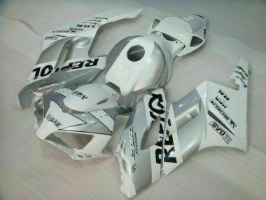 Abs 2004-2005 Silver White Repsol Honda CBR1000RR Motor Fairings