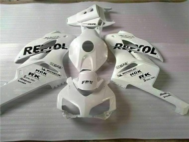 Abs 2004-2005 White Black Repsol Honda CBR1000RR Motorcycle Fairing Kit