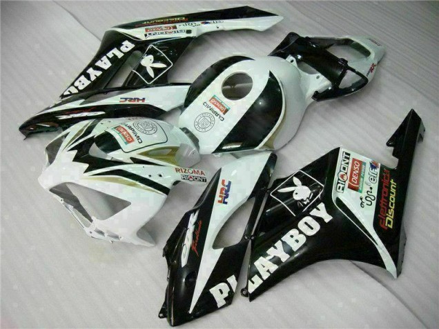 2004-2005 Black White Honda CBR1000RR Motorcycle Fairings 2004-2005 Black White Honda CBR1000RR Motorcycle Fairings