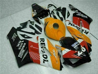 Abs 2004-2005 Orange Black Repsol HondaCBR1000RR Motorbike Fairings