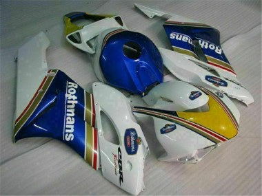Abs 2004-2005 Blue White Honda CBR1000RR Motorcycle Fairing
