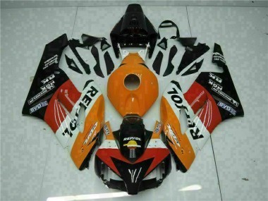 Abs 2004-2005 Orange Black Repsol Honda CBR1000RR Motorbike Fairing