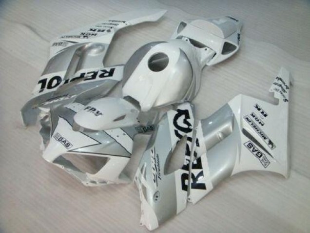 Abs 2004-2005 White Silver Black Repsol Repsol Honda CBR1000RR Motorcycle Fairing Kit