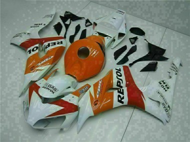 Abs 2004-2005 Orange White Repsol Honda CBR1000RR Motorbike Fairing