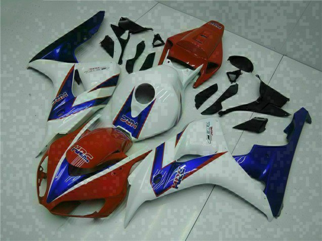 2004-2005 Red White Honda CBR1000RR Replacement Motorcycle Fairings 2004-2005 Red White Honda CBR1000RR Replacement Motorcycle Fairings