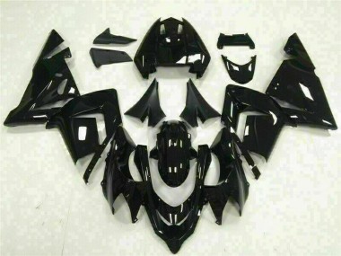 Abs 2003-2005 Glossy Black Kawasaki ZX10R Bike Fairings