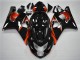 2004-2005 Orange Black Suzuki GSXR 600/750 Motor Bike Fairings 2004-2005 Orange Black Suzuki GSXR 600/750 Motor Bike Fairings