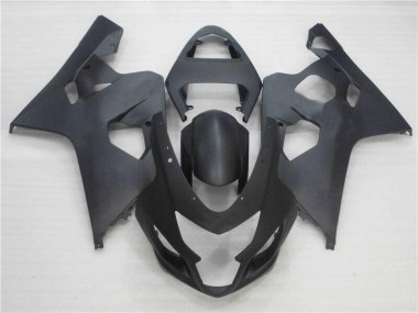 Abs 2004-2005 Matte Black Suzuki GSXR 600/750 Motorcycle Replacement Fairings