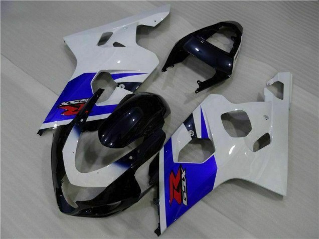 Abs 2004-2005 Blue White Suzuki GSXR 600/750 Motorcycle Replacement Fairings