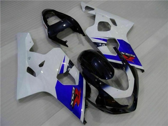 Abs 2004-2005 Blue White Suzuki GSXR 600/750 Motorcycle Replacement Fairings