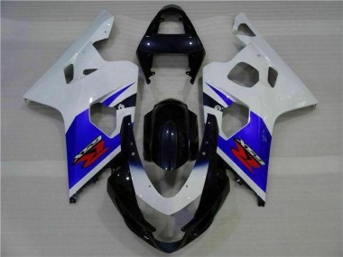 Abs 2004-2005 Blue White Suzuki GSXR 600/750 Motorcycle Replacement Fairings