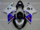 Abs 2004-2005 Blue White Suzuki GSXR 600/750 Motorcycle Replacement Fairings