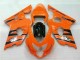 Abs 2004-2005 Orange Suzuki GSXR 600/750 Motorcycle Fairings