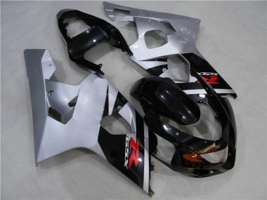 Abs 2004-2005 Black Silver Suzuki GSXR 600/750 Motorcycle Fairing Kit