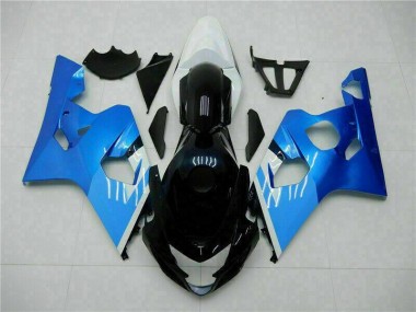 Abs 2004-2005 Blue Black Suzuki GSXR 600/750 Bike Fairings