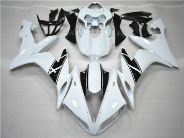 ABS 2004-2006 White Black Yamaha YZF R1 Motorcycle Fairing Kits & Plastic Bodywork MF0402