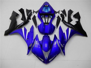 ABS 2004-2006 Blue Black Yamaha YZF R1 Motorcycle Fairing Kits & Plastic Bodywork MF0403