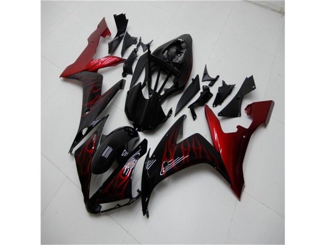 2004-2006 Red Black Yamaha YZF R1 Bike Fairing 2004-2006 Red Black Yamaha YZF R1 Bike Fairing