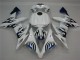 2004-2006 White Blue Flame Yamaha YZF R1 Replacement Fairings 2004-2006 White Blue Flame Yamaha YZF R1 Replacement Fairings