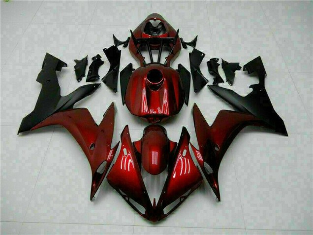 2004-2006 Red Black Yamaha YZF R1 Motorcycle Fairings 2004-2006 Red Black Yamaha YZF R1 Motorcycle Fairings