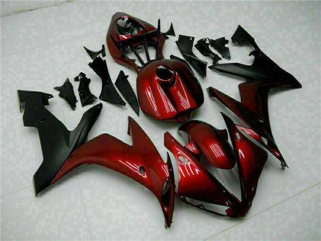 2004-2006 Red Black Yamaha YZF R1 Motorcycle Fairings 2004-2006 Red Black Yamaha YZF R1 Motorcycle Fairings