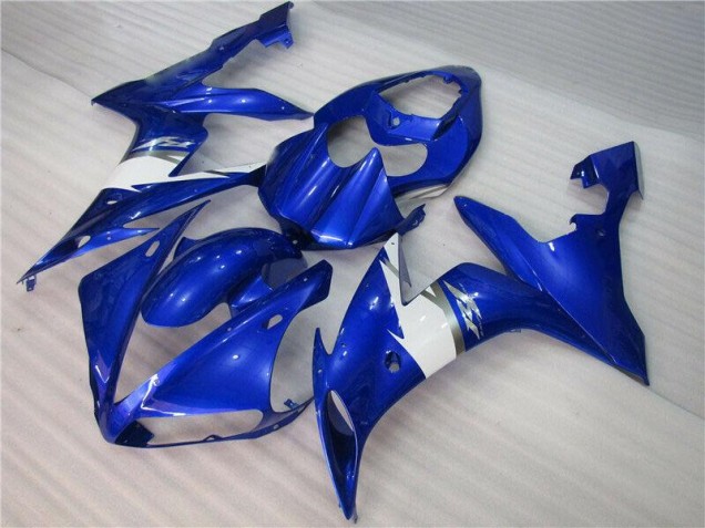 2004-2006 Blue White Yamaha YZF R1 Motorcycle Fairing Kits 2004-2006 Blue White Yamaha YZF R1 Motorcycle Fairing Kits