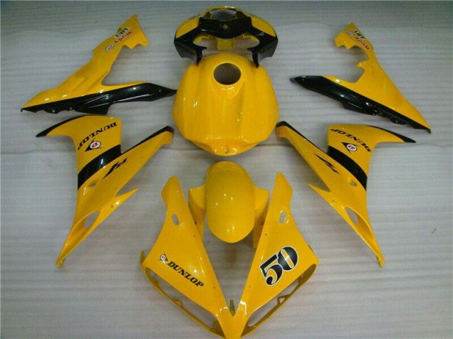 2004-2006 Yellow Yamaha YZF R1 Motorbike Fairing 2004-2006 Yellow Yamaha YZF R1 Motorbike Fairing