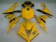 2004-2006 Yellow Yamaha YZF R1 Motorbike Fairing 2004-2006 Yellow Yamaha YZF R1 Motorbike Fairing