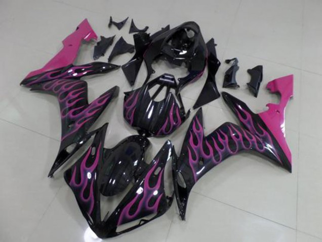 2004-2006 Pink Flame Yamaha YZF R1 Motorcylce Fairings 2004-2006 Pink Flame Yamaha YZF R1 Motorcylce Fairings