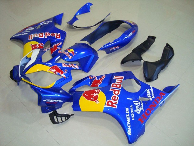 2004-2007 Red Bull Honda CBR600 F4i Motorcycle Replacement Fairings 2004-2007 Red Bull Honda CBR600 F4i Motorcycle Replacement Fairings
