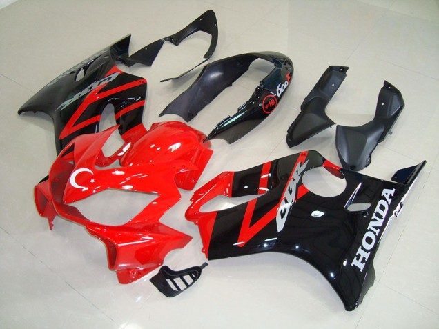 2004-2007 Black Red Honda CBR600 F4i Motor Fairings 2004-2007 Black Red Honda CBR600 F4i Motor Fairings