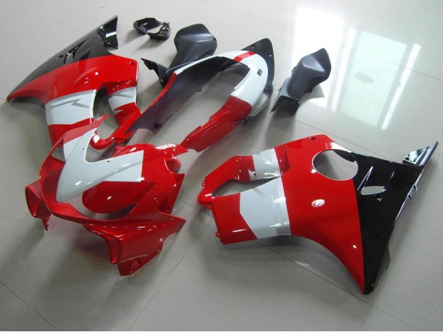 2004-2007 Red White Black Honda CBR600 F4i Motorcycle Fairings Kit 2004-2007 Red White Black Honda CBR600 F4i Motorcycle Fairings Kit