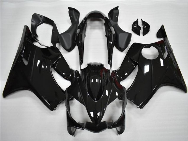 2004-2007 Glossy Black Honda CBR600 F4i Motorcycle Fairing Kits & Bodywork 2004-2007 Glossy Black Honda CBR600 F4i Motorcycle Fairing Kits & Bodywork