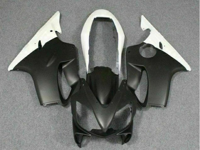 Abs 2004-2007 White Black Honda CBR600 F4i Replacement Motorcycle Fairings
